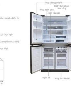Tủ lạnh Sharp SJ-FX630V-ST - hình số 2