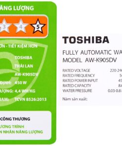 Máy giặt Toshiba AW-K905DV(SG) - hình số 9