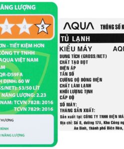 Tủ lạnh Aqua AQR-D59FA(BS) - hình số 10