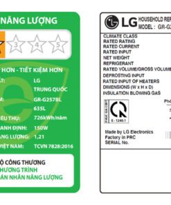 Tủ lạnh LG GR-G257BL - hình số 3