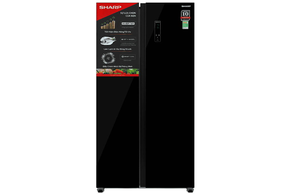Tủ lạnh Sharp SJ-SBX530VG-BK | 532L 2 cánh inverter