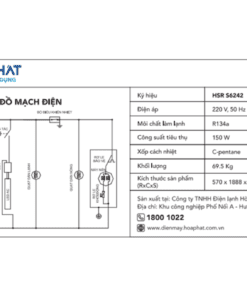 Tủ mát Hòa Phát HSR S6242 - hình số 4