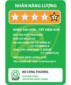 Điều hòa Panasonic YZ18AKH-8 - hình số 6