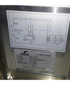 Máy hút mùi Bauer BC 70ED - hình số 8