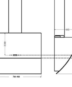 Máy hút mùi Canzy CZ-90EA - hình số 2