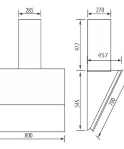 Máy hút mùi Canzy CZ-SB08 - hình số 2