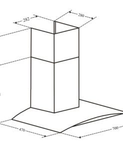 Máy hút mùi Canzy CZ-3470 - hình số 2