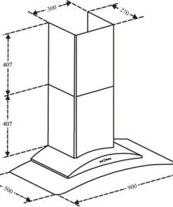 Máy hút mùi Canzy CZ-DELUXE-90 - hình số 2