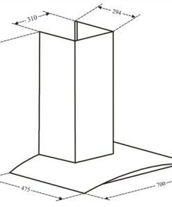 Máy hút mùi Canzy CZ-TB70 - hình số 2