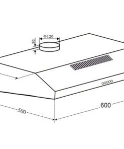 Máy hút mùi Eurosun EH-60CF19S - hình số 4