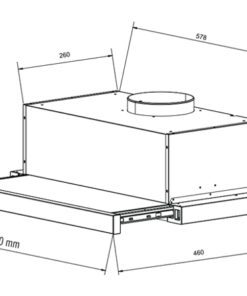 Máy hút mùi Eurosun EH-70AF86W - hình số 2