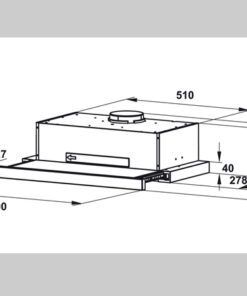 Máy hút mùi Hafele HH-TT70A - hình số 2