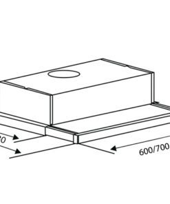 Máy hút mùi Kaff KF-TL60H - hình số 2