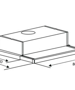 Máy hút mùi Kaff KF-TL800ST - hình số 2