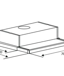 Máy hút mùi Kaff KF-TL700 - hình số 2